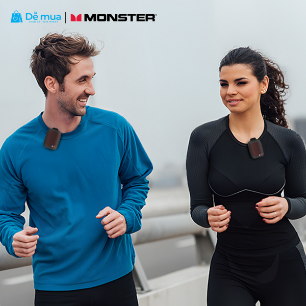 Bluetooth Monster Blaster M3: Nhỏ Gọn, Âm Thanh TWS Sống Động,  Khả Năng Chống Nước IPX7
