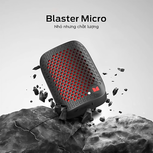 Bluetooth Monster Blaster M3: Nhỏ Gọn, Âm Thanh TWS Sống Động,  Khả Năng Chống Nước IPX7