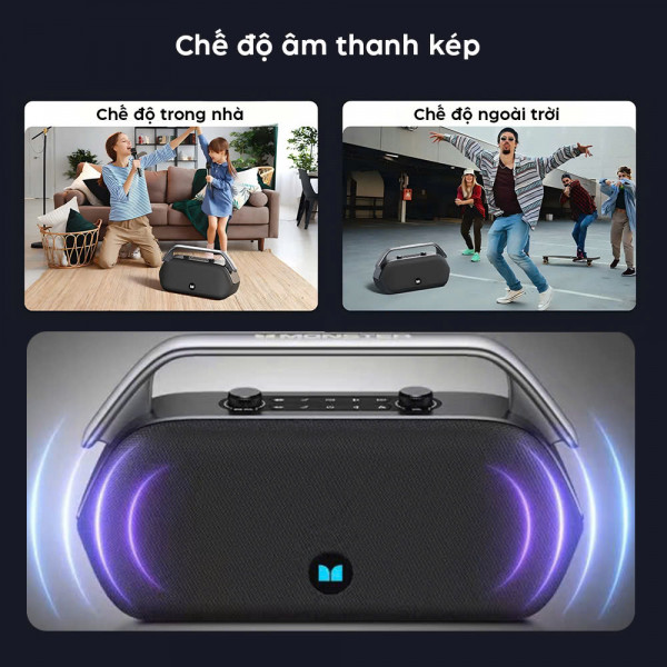 Loa Karaoke Xách Tay Monster P16: Công Suất 240W, Âm Thanh Đỉnh Cao, Lý Tưởng Cho Mọi Cuộc Vui