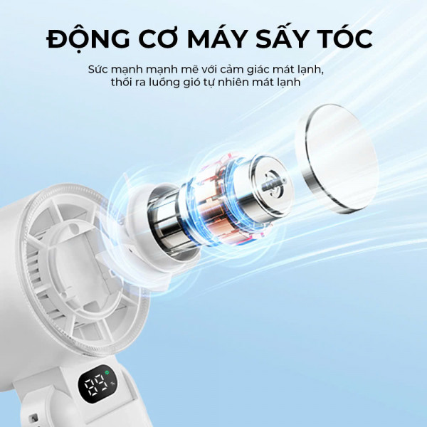 Quạt Du Lịch Cầm Tay Đa Năng ImyCo WT-RD21