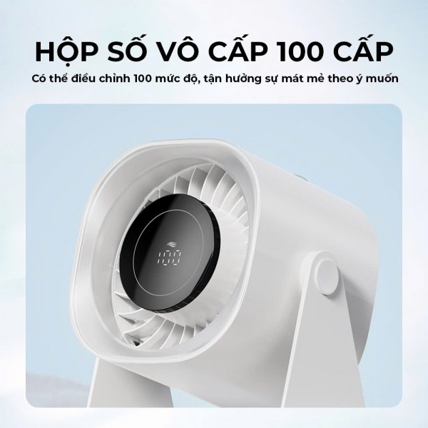 Quạt Để Bàn ImyCo WT-F87, 5 Mức Độ Gió, Công Suất Lớn 5.14W