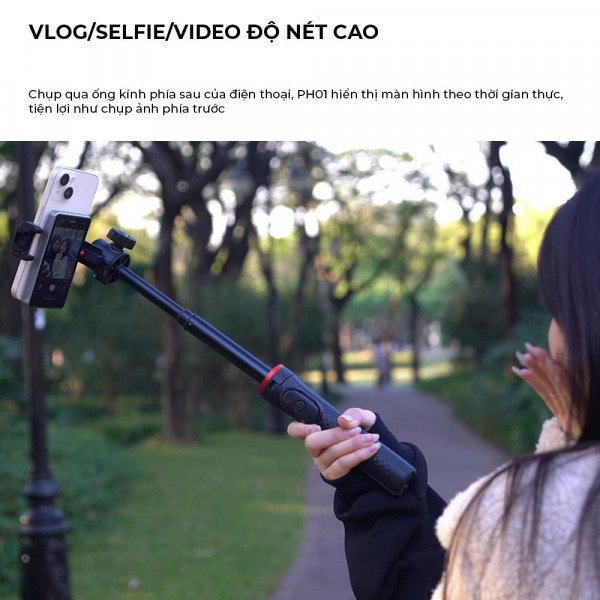 Màn Hình Phụ Vlogging RK-X40 – Công Cụ Hoàn Hảo Cho Nhà Sáng Tạo Nội Dung