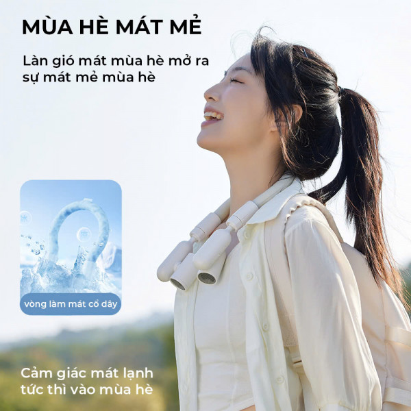 Quạt Đeo Cổ ImyCo WT-F94  ,Tiện Lợi, Nhỏ Gọn, Lý Tưởng Cho Mọi Hoạt Động
