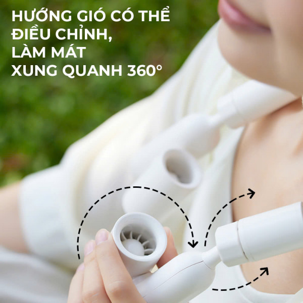 Quạt Đeo Cổ ImyCo WT-F94  ,Tiện Lợi, Nhỏ Gọn, Lý Tưởng Cho Mọi Hoạt Động