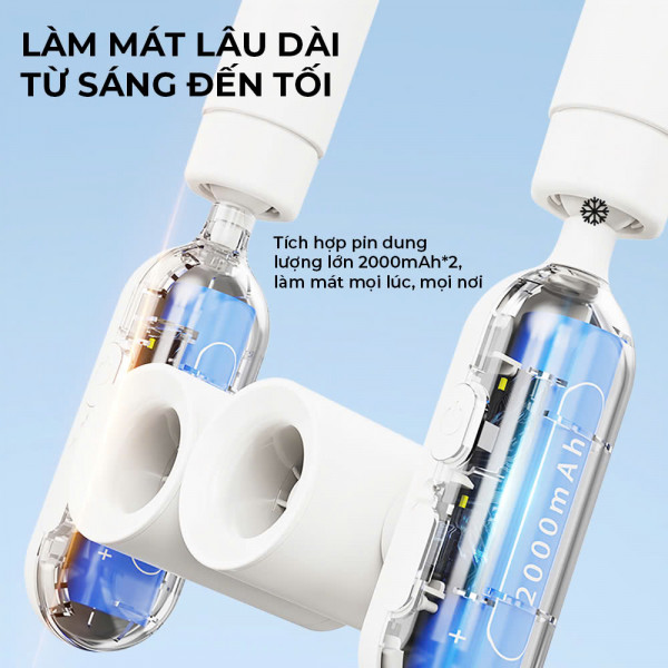 Quạt Đeo Cổ ImyCo WT-F94  ,Tiện Lợi, Nhỏ Gọn, Lý Tưởng Cho Mọi Hoạt Động